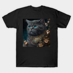 Charmed British Shorthair Kitten T-Shirt